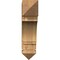 Ekena Millwork Imperial Arts & Crafts Smooth Bracket, Western Red Cedar, 5 1/2"W x 22"D x 22"H BKT06X22X22IMP03SWR - alternate 2